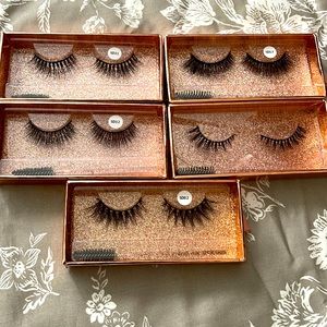 Eye lashes natural set 5 pairs